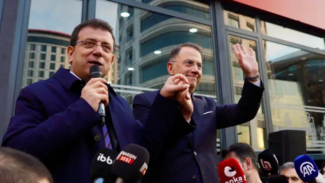 Ekrem İmamoğlu ve Murat Çalık