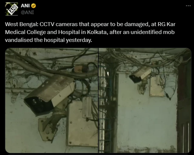 कोलकाताः डॉक्टरांच्या आंदोलनात 'गुंडां'नी फोडलं रुग्णालय तर पोलिसांनी फोडलं माध्यमांवर खापर