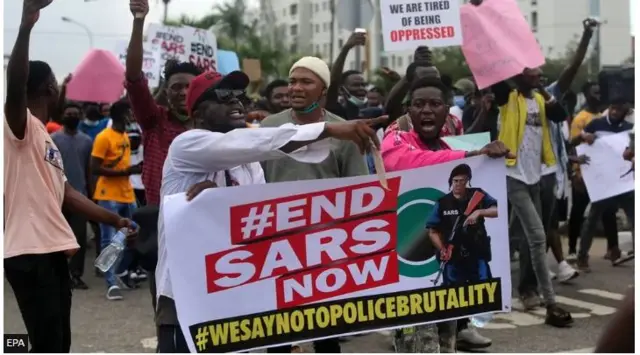 Ndị na-eme ngagharịiwe Endsars