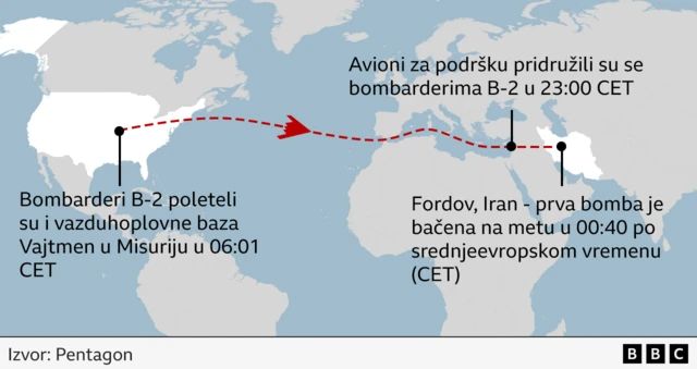 američki napad na Iran