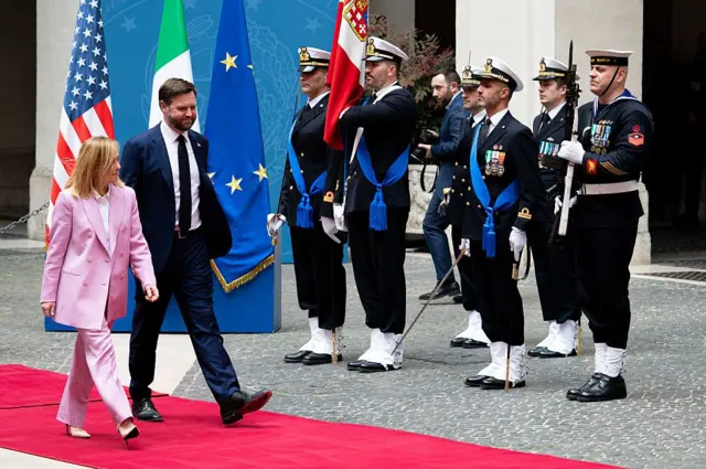 JD Vance 18 Nisan'da İtalya'da Meloni'yi ziyaret etti