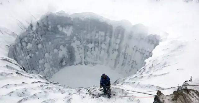 آرکٹک، گڑھے