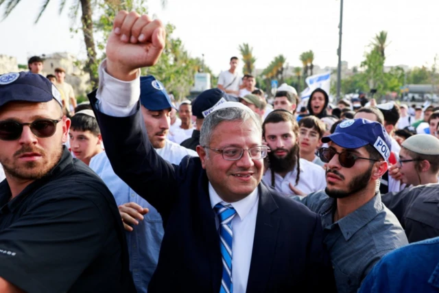 El ministro de seguridad nacional, Itamar Ben Gvir, del partido Poder Judío, pidió la pena de muerte para los "terroristas" 
