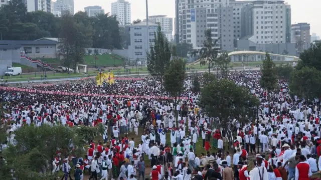 የኢሬቻ ሆረ ፊንፊኔ በዓል በአዲስ አበባ እየተከበረ ይገኛል