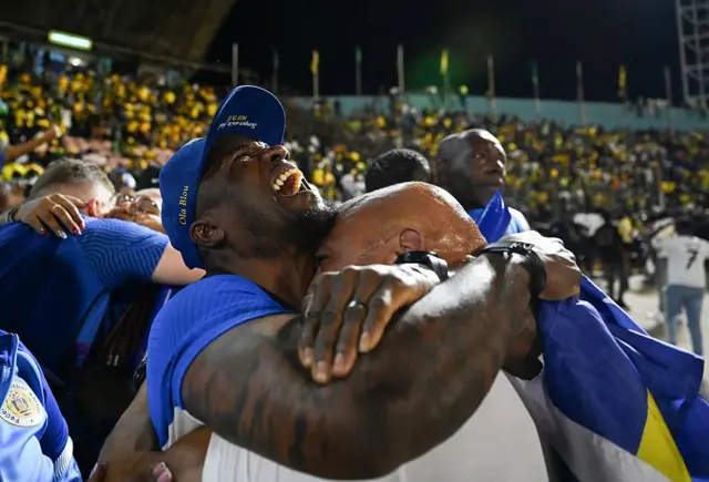 Hinchas de curazao celebran la clasificación al Mundial