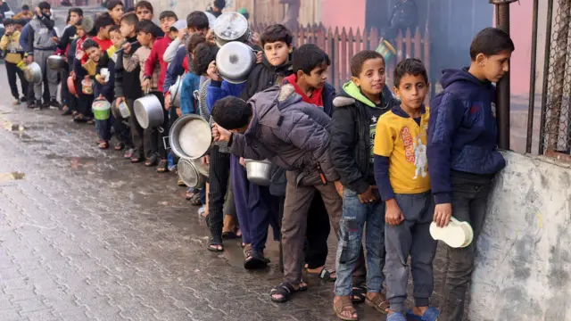 أطفال فلسطينيون في غزة