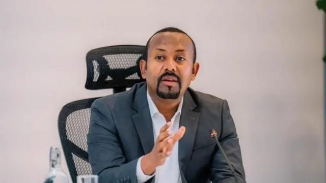 ቀዳማይ ምኒስተር ኣቢይ ኣሕመድ እናተዛረበ