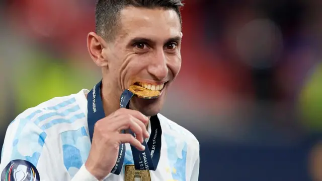 دی‌ماریا همراه با آرژانتین قهرمان جام جهانی قطر شد