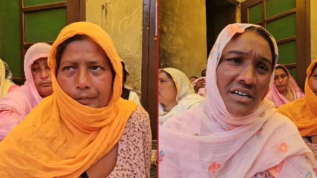 ਮਰਹੂਮ ਨਿਰਮਲ ਸਿੰਘ ਤੇ ਪ੍ਰਗਟ ਸਿੰਘ ਦੀ ਛੋਟੀ ਭੈਣ (ਸੱਜੇ) ਅਤੇ ਪ੍ਰਗਟ ਸਿੰਘ ਦੀ ਵਿਧਵਾ ਨਿਰਮਲਜੀਤ ਕੌਰ (ਖੱਬੇ)