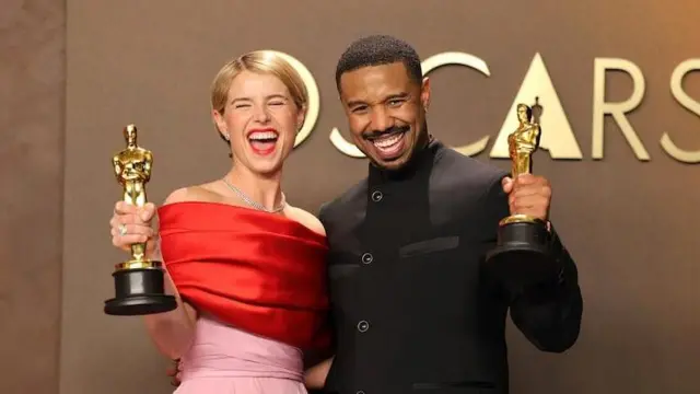 Jessie Buckley na Michael B Jordan ni bo batwaye ibihembo by'abakinnyi beza