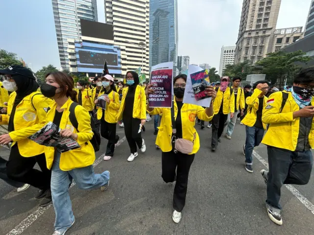 demonstran, mahasiswa, UI