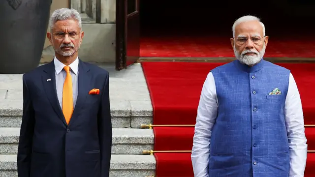 ভারতের পররাষ্ট্রমন্ত্রী এস জয়শংকর ও প্রধানমন্ত্রী নরেন্দ্র মোদী