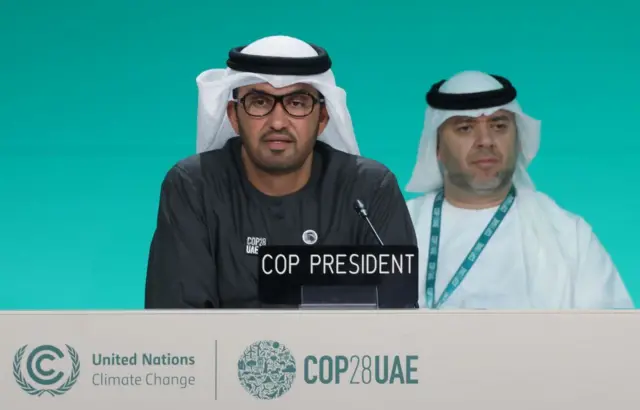 কপ-২৮’-এর প্রেসিডেন্ট সুলতান আল-জাবের।