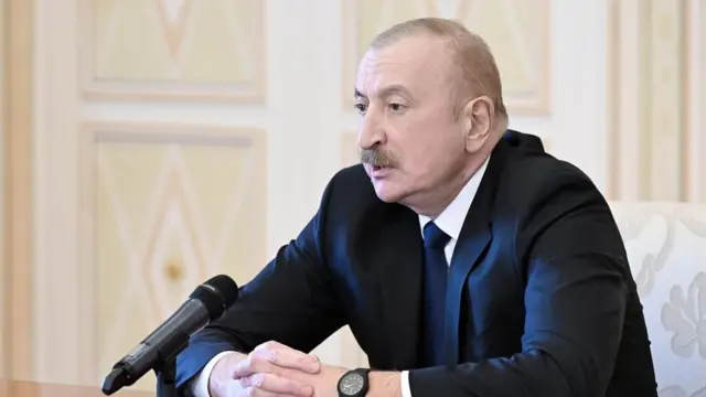Ирандын этностук азербайжан эли тууралуу маселе козголгондо Президент Илхам Алиев ачуусун баса алган жок.