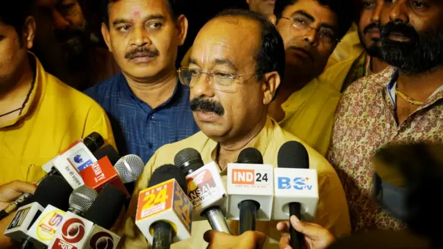 बीजेपी प्रदेश इकाई के अध्यक्ष अरुण साव