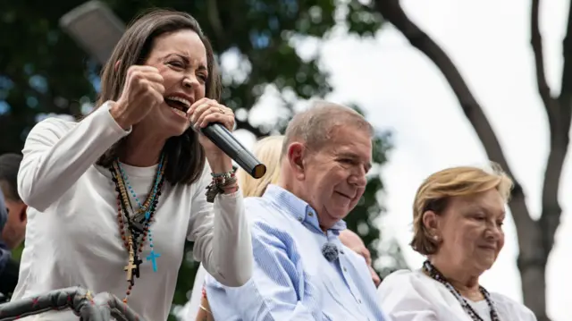 María Corina Machado e Edmundo González Urrutia