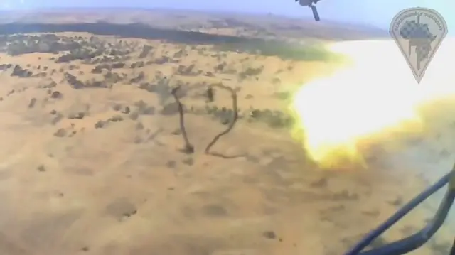 L'Africa Corps a publié une vidéo de 5 minutes montrant prétendument un raid aérien contre Al-Qaïda.