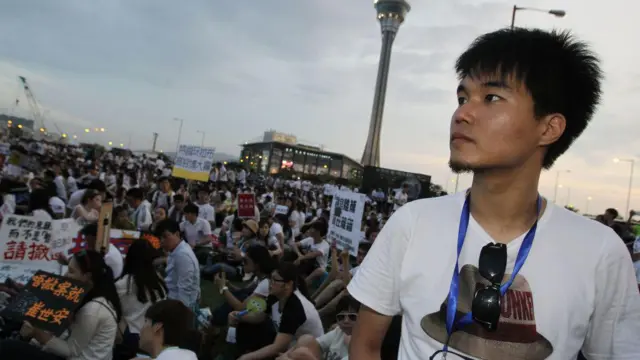 2014年5月25日，澳门爆发“反离补运动”