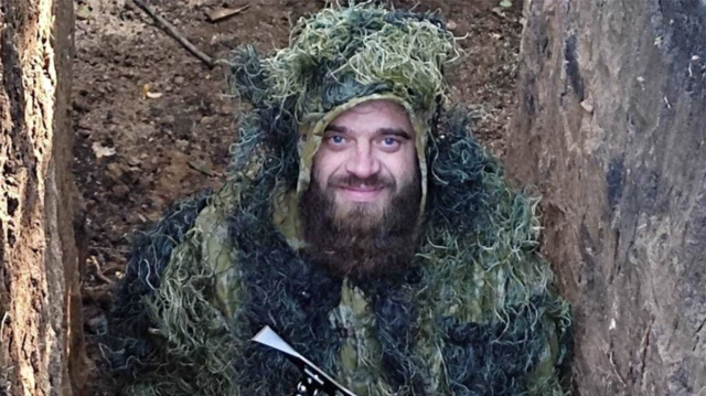 Dmytro sur la ligne de front