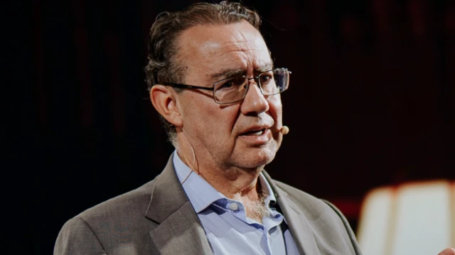 Augusto Cury durante uma palestra