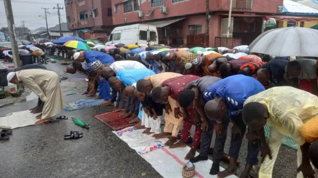 Eid prayers for Port Harcourt Central Mosque