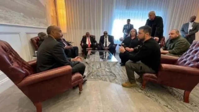 Janaral al-Burhaanifi Pirezidaant Zeleniskii