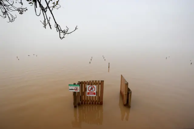 Inundaciones en Valencia.