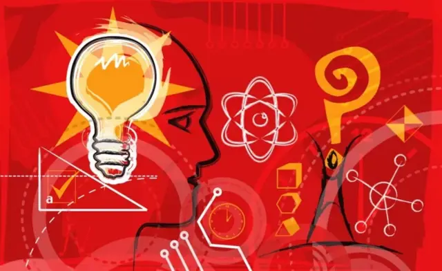 Illustration sous forme de dessin des mathématiques