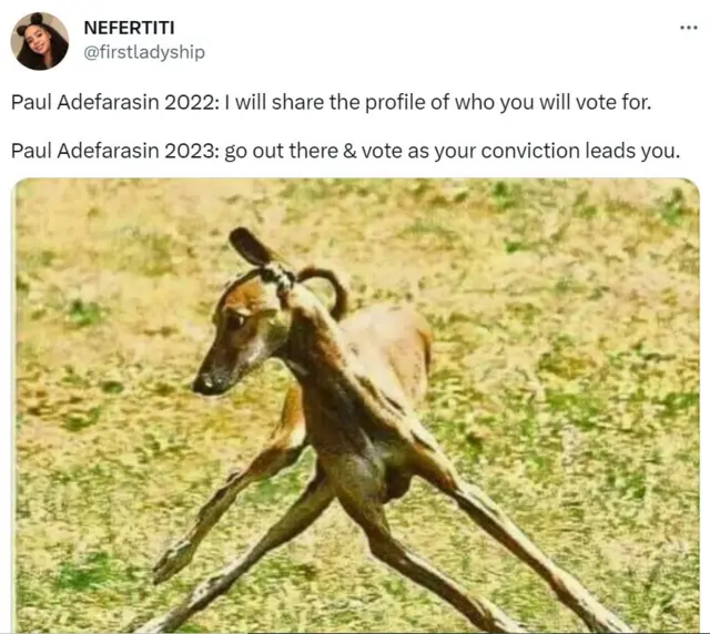 Social media reaction 