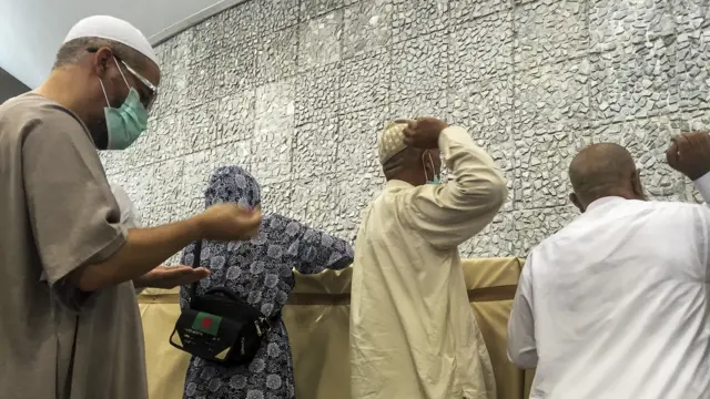 Aworan awọn Musulumi to n sọko ni Meka