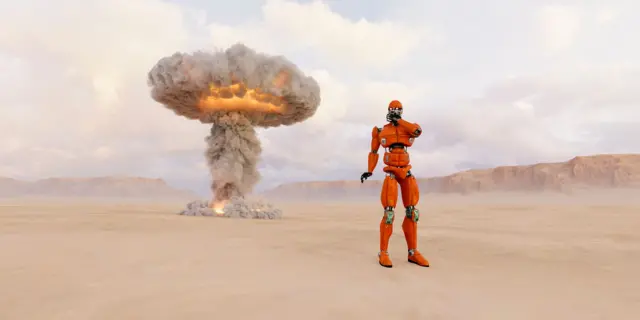ਜੰਗ ਦੇ ਮੈਦਾਨ ਵਿੱਚ ਰੋਬੋਟ