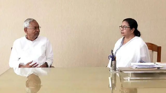 नीतीश कुमार-ममता बनर्जी 