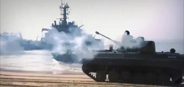 ভারতের সামরিক মহড়া।