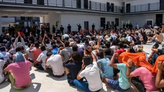 म्यान्मारको स्क्यामिङ सेन्टरबाट उद्धार गरिएका विदेशीहरू