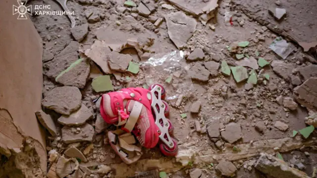 Харків після російської атаки, 18 серпня 2025 року