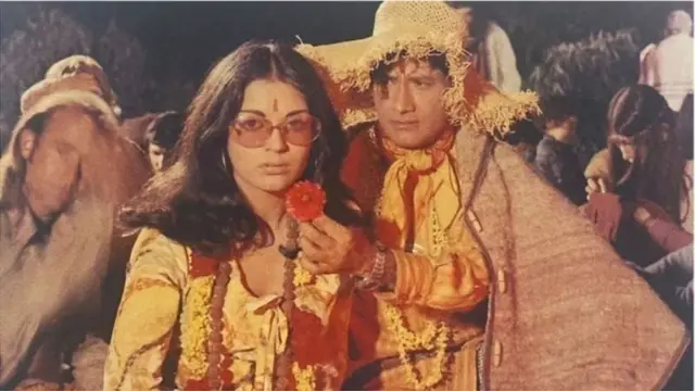 झीनत अमान-देव आनंद 