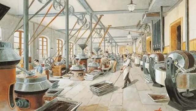 Lindt produit du chocolat depuis le 19e siècle. 