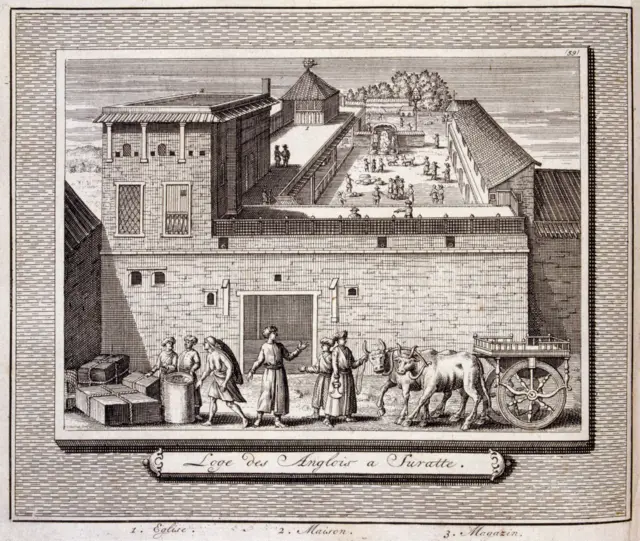 સુરત ખાતેની અંગ્રેજોની કોઠી (1727) 