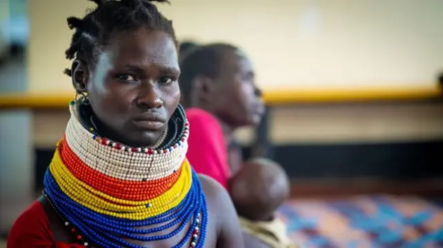 Paulina Lomojong alimpoteza mumewe katika uvamizi wa mifugo na mtoto wake wa miezi 13 anatibiwa kwa utapiamlo.