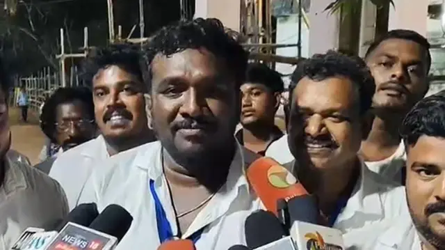 தவெக வேட்பாளர் சீனிவாச சேதுபதி