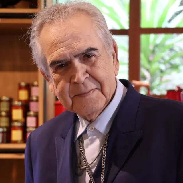 Retrato de Padre Zezinho. Foto: Reprodução do livro Apenas Um Cidadão do Infinito: Vida e Missão de Pe. Zezinho/ Divulgação 