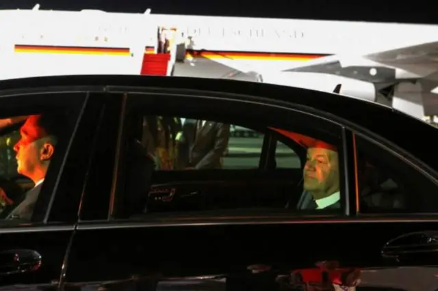 Germany Olaf Scholz dey Bali