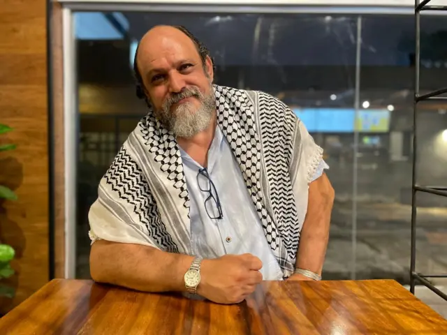 Jamal Hadweh, presidente de la Asociación Palestina Guatemalteca