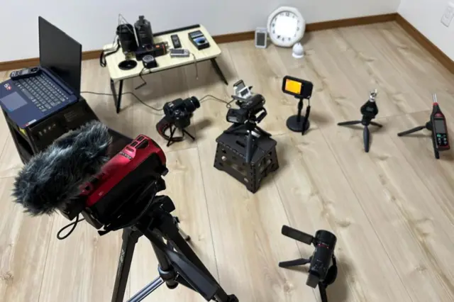 Equipamentos usados para "certificar" ausência de fantasmas