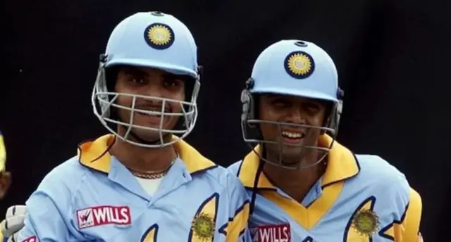 सौरव गांगुली और द्रविड़