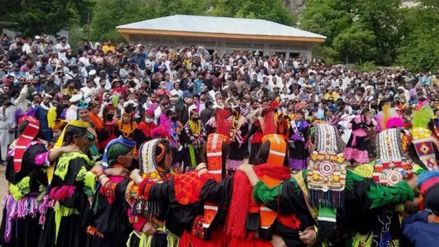 A traditional Kalash gathering