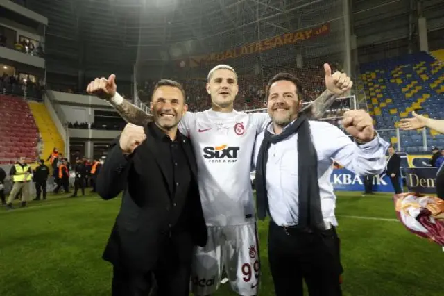 Okan Buruk, Icardi ve Erden Timur