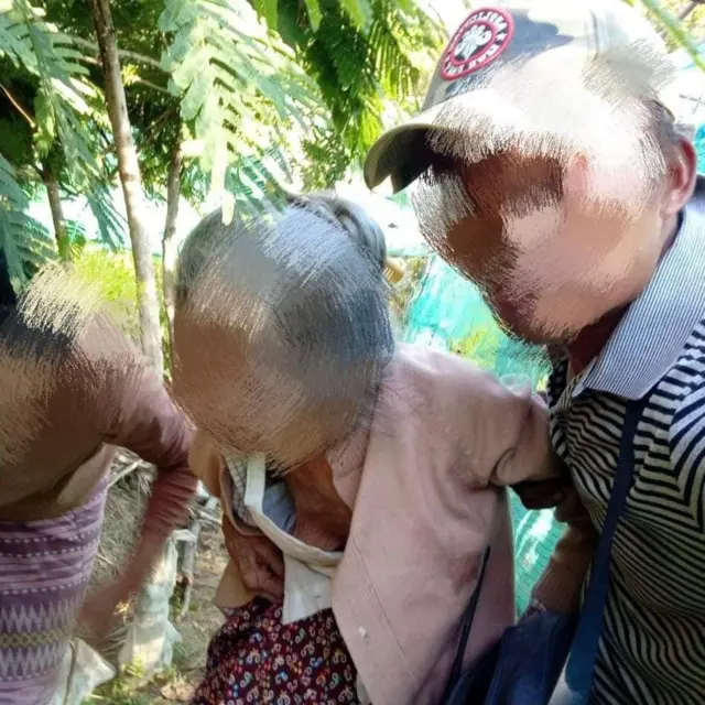 အင်ဒိုင်းလေးကျေးရွာနဲ့ ချောင်းနားကျေးရွာက အဖိုးအဖွားတွေကို ကယ်ထုတ်ခဲ့ရတယ်လို့ဆို
