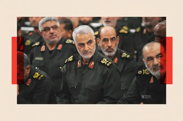 Qassem Soleimani (C) 