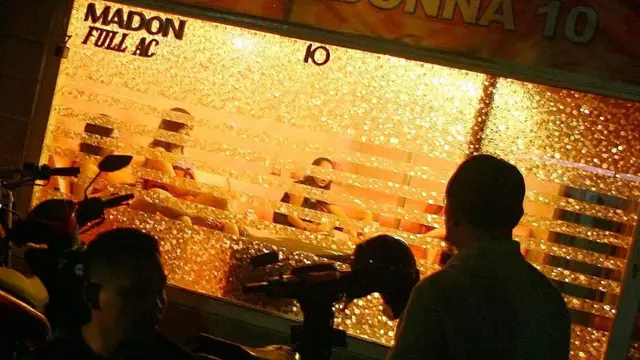 Foto Ilustrasi. Kawasan lokalisasi di Surabaya yang dikenal sebagai Dolly.